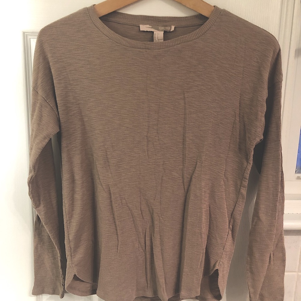 Basic Ribbed Long Sleeve - Picture 1 of 5